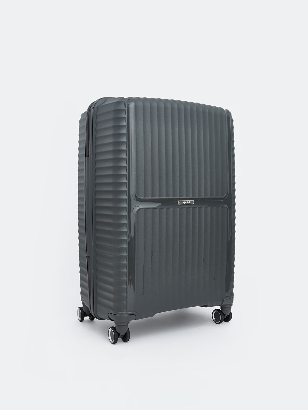 Antrasit Kilit Detaylı Orta Boy Valiz