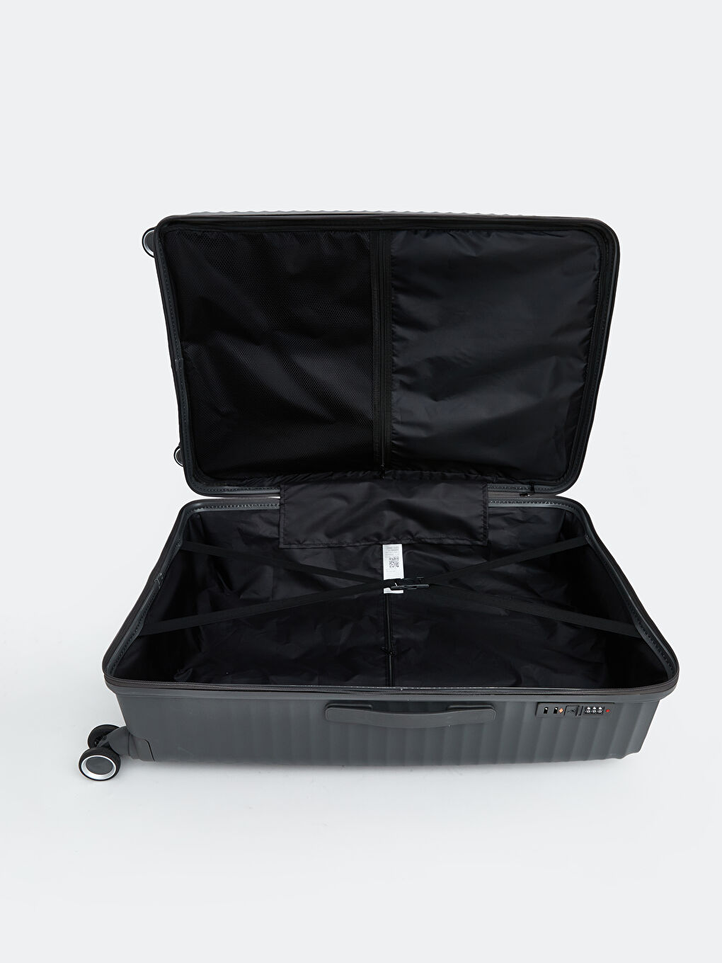 Antrasit Kilit Detaylı Orta Boy Valiz-2