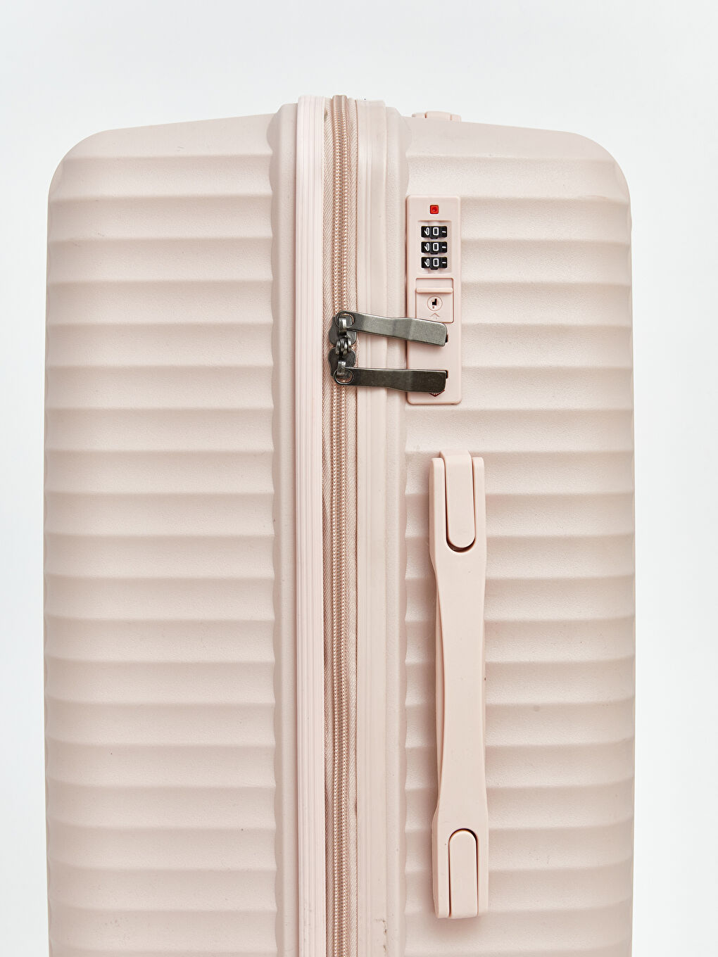 Pembe Kilit Detaylı Orta Boy Valiz-3
