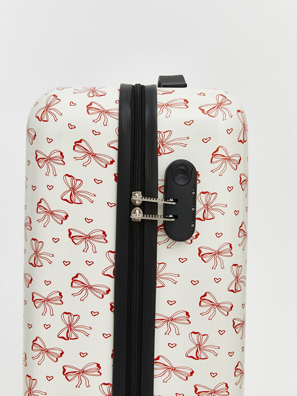 Pembe Kilit Detaylı Küçük Boy Valiz-2