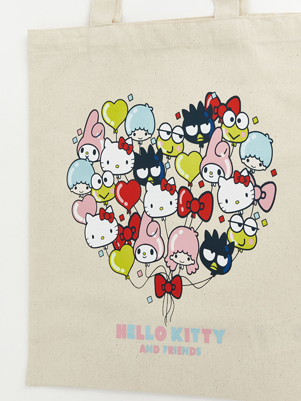 Karışık Nostaljik Maymun Baskılı Bez Çanta-1