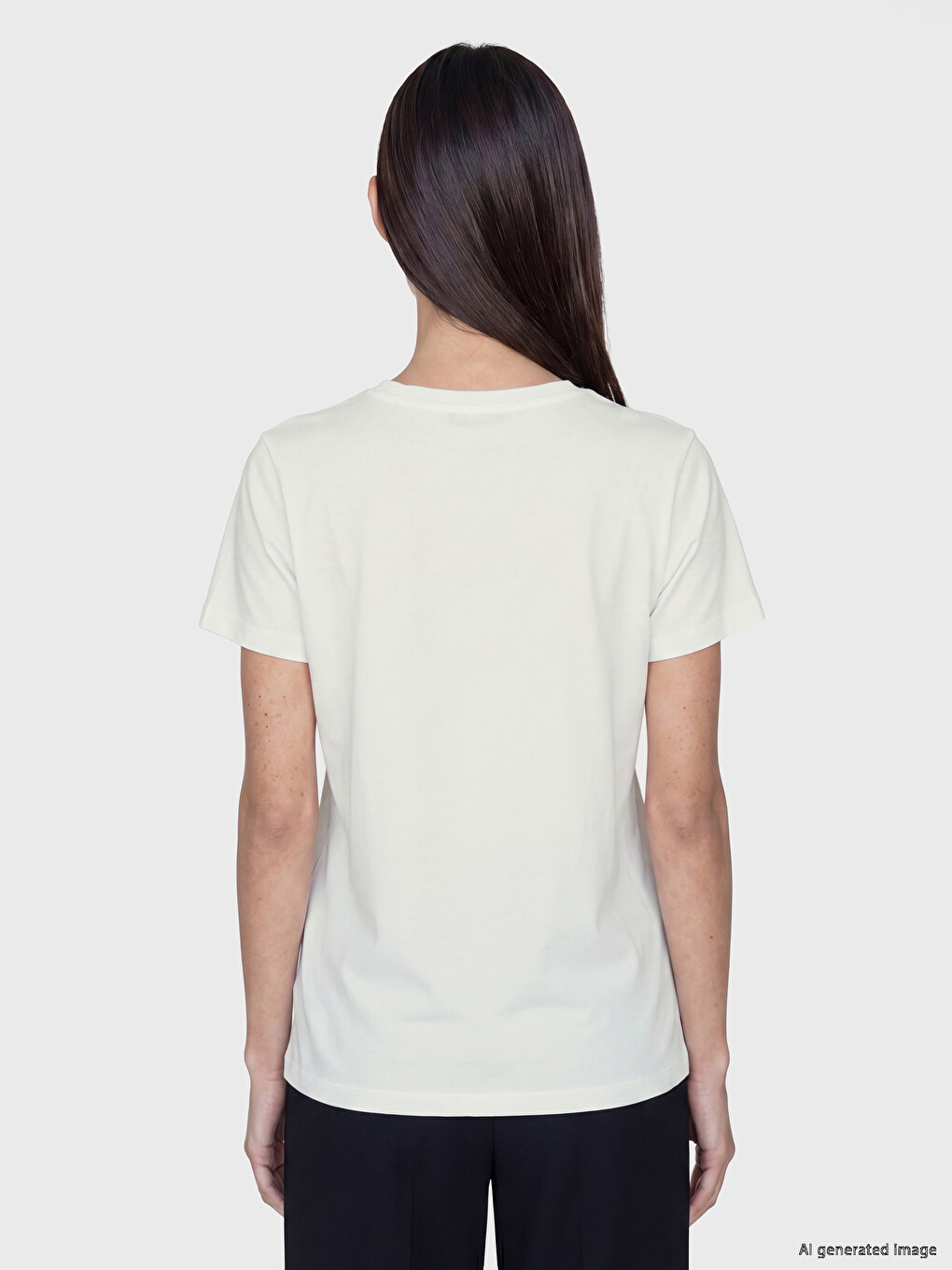 Printed 100% Cotton Women's T-shirt-3