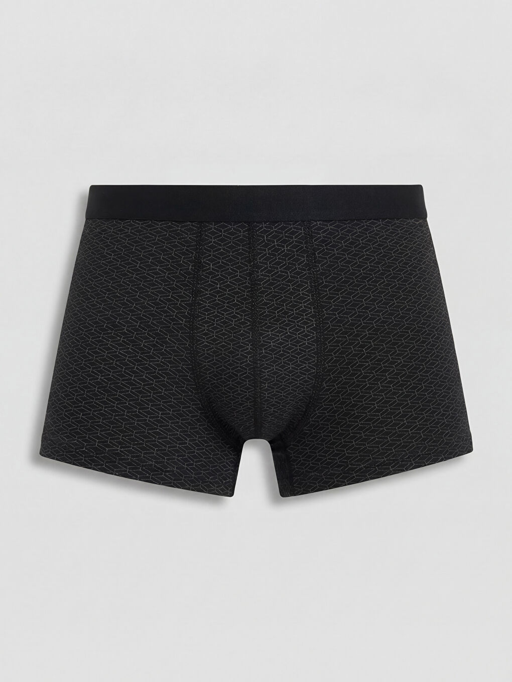 Siyah Pamuklu Erkek Boxer 7'li-7