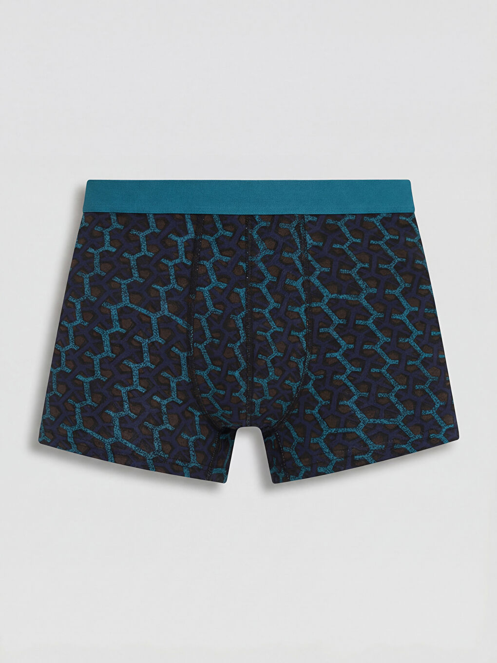 Siyah Pamuklu Erkek Boxer 7'li-8