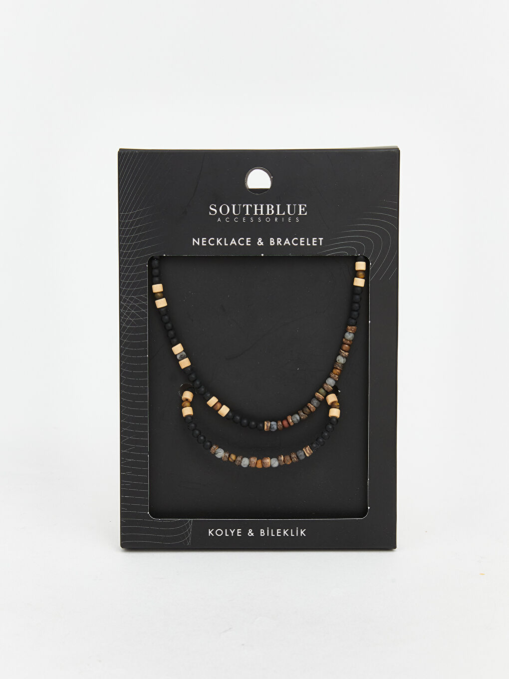 Siyah Erkek Takı Seti -2