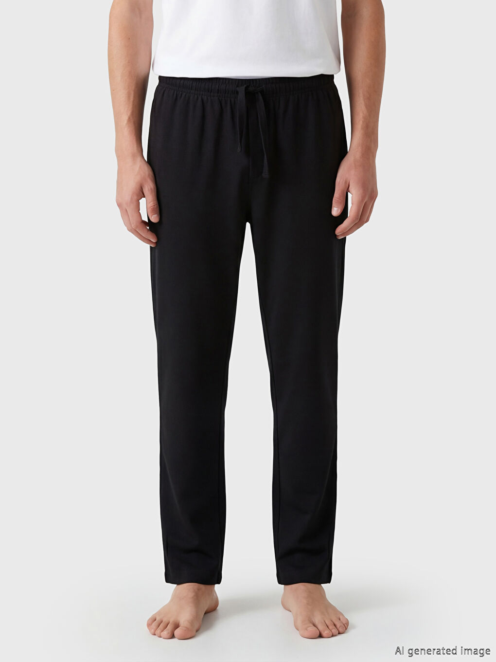 Antrasit Standart Kalıp Erkek Pijama Altı-1