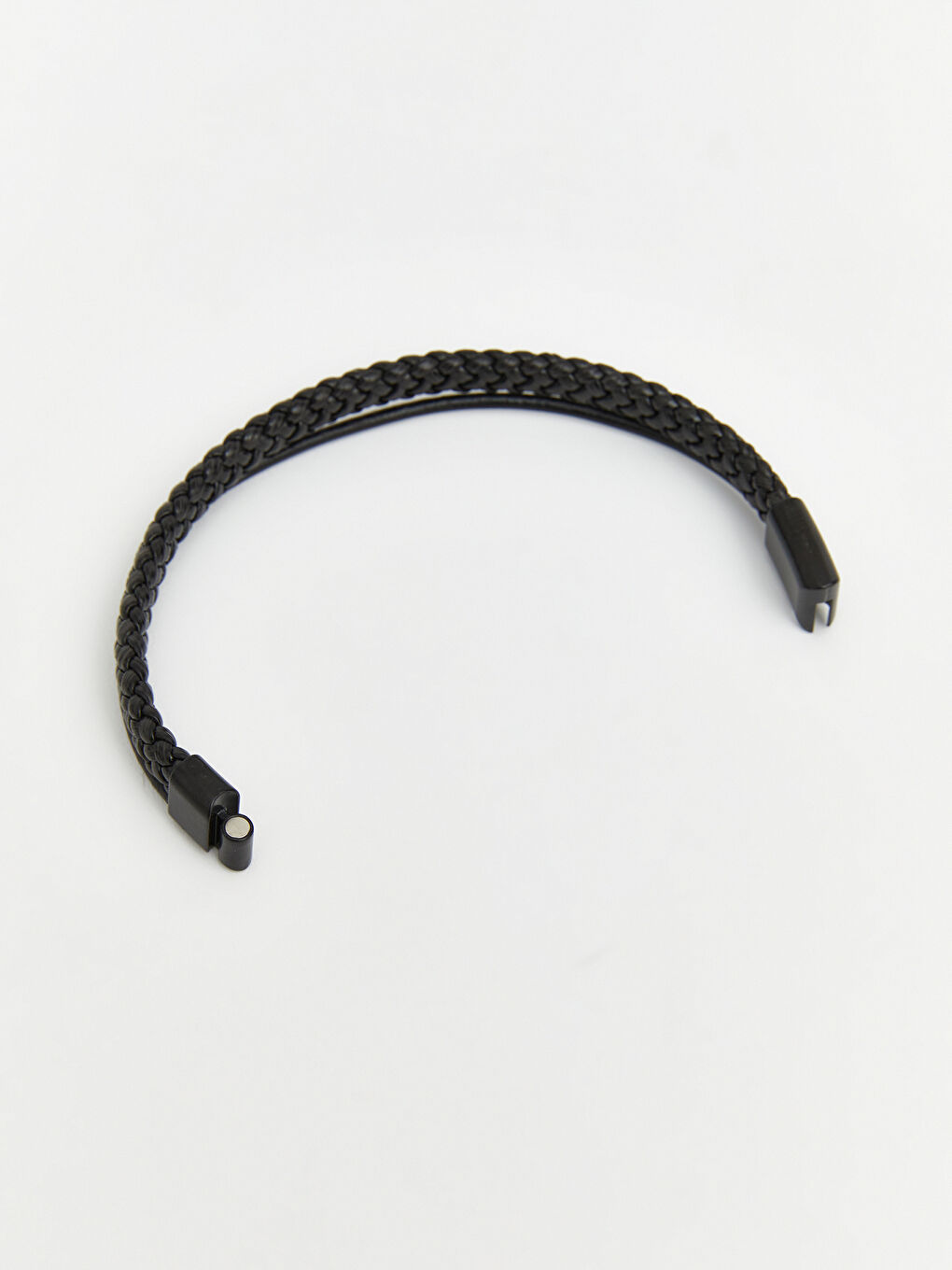 Siyah Erkek Kolye ve Bileklik Seti-5