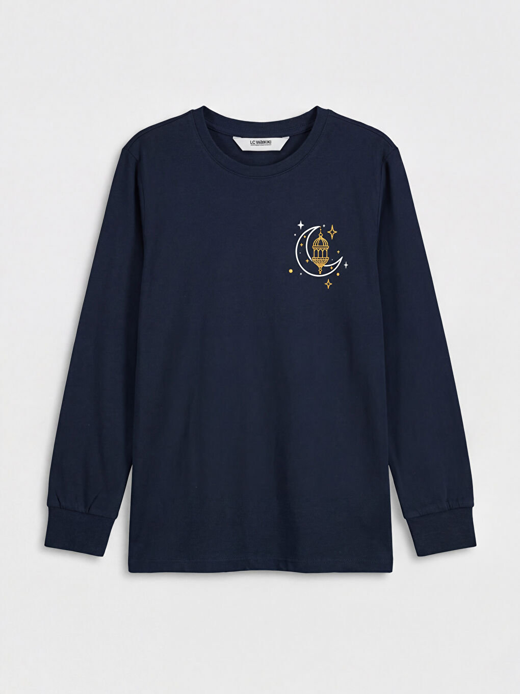 Lacivert Baskılı Erkek Çocuk Pijama Takımı-1