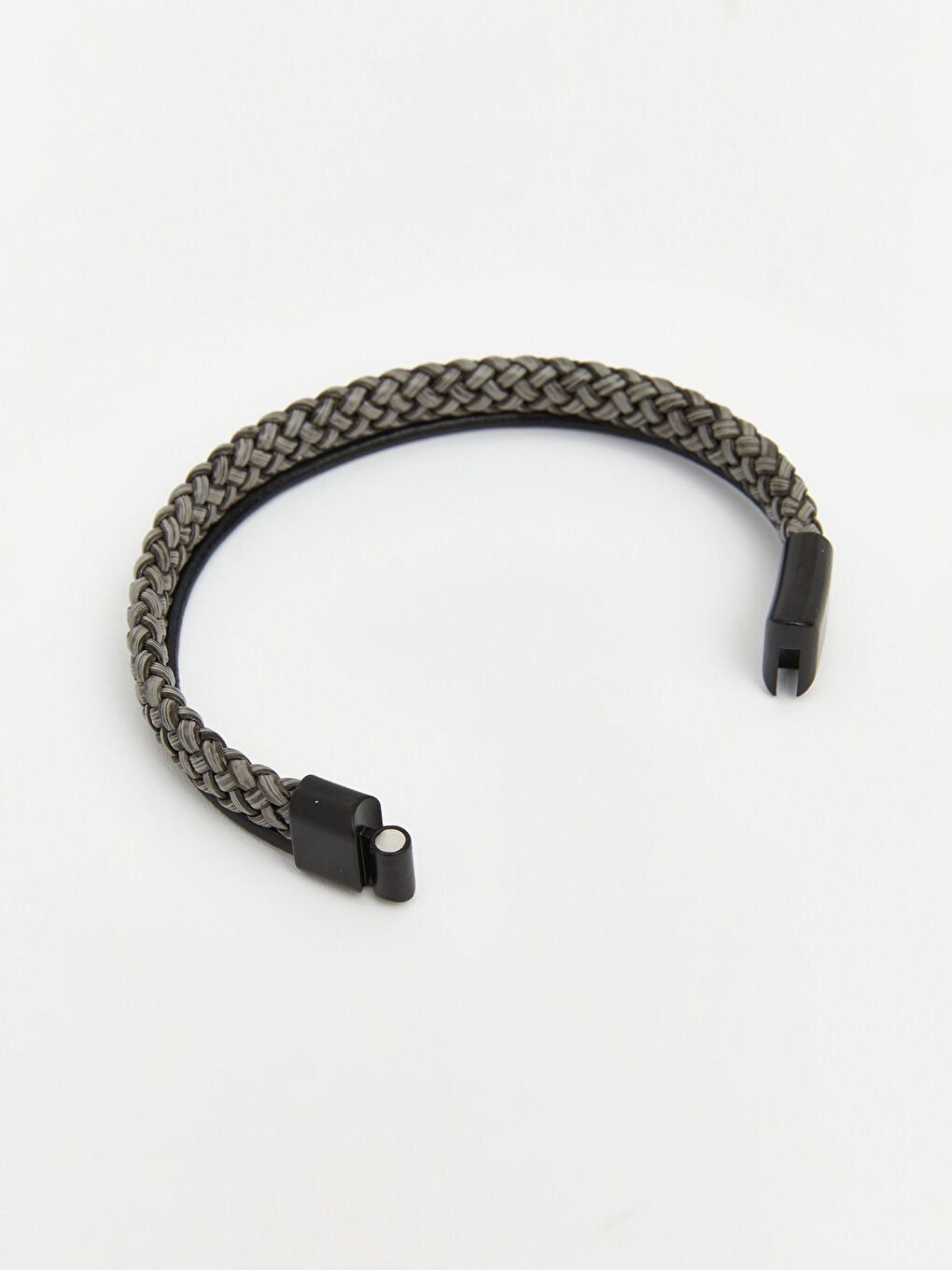 Siyah Erkek Kolye ve Bileklik Seti-4