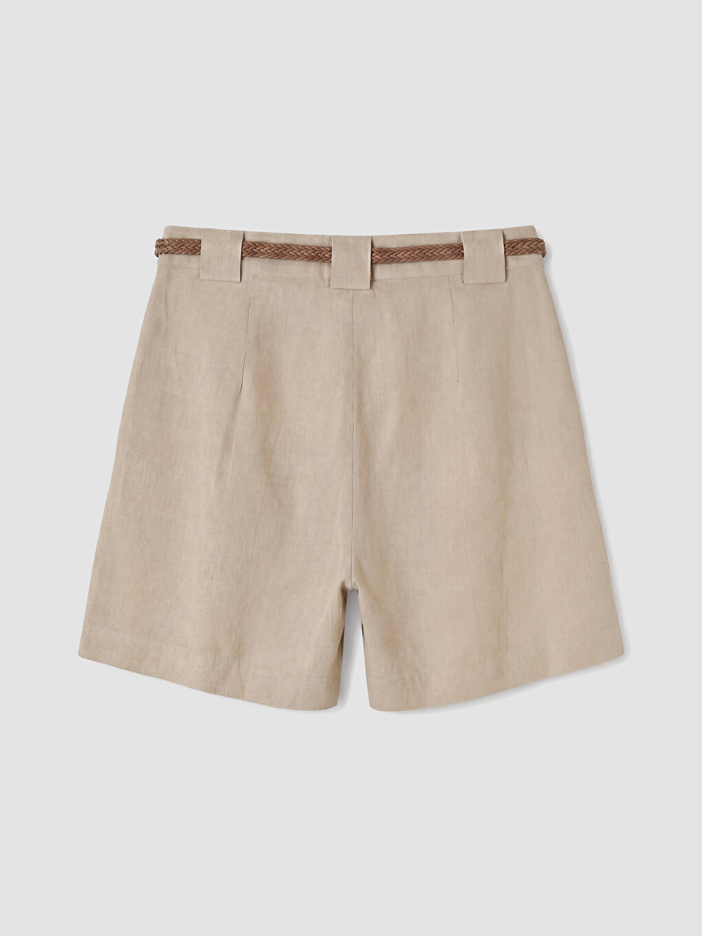 Shorts Brun Femme-6