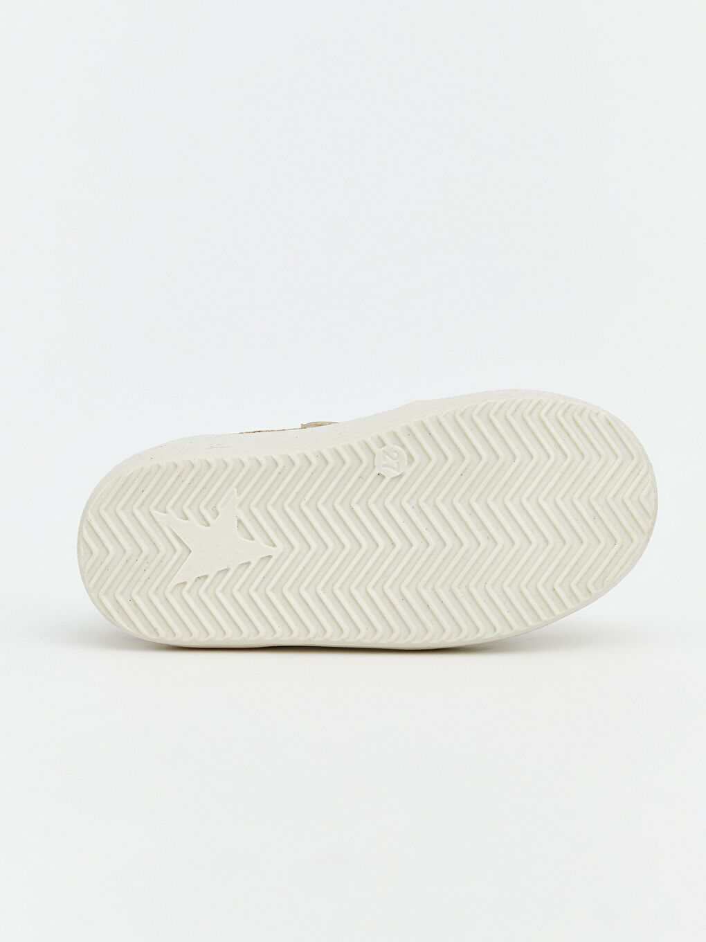 Ekru Desenli Kız Çocuk Spor Ayakkabı-3