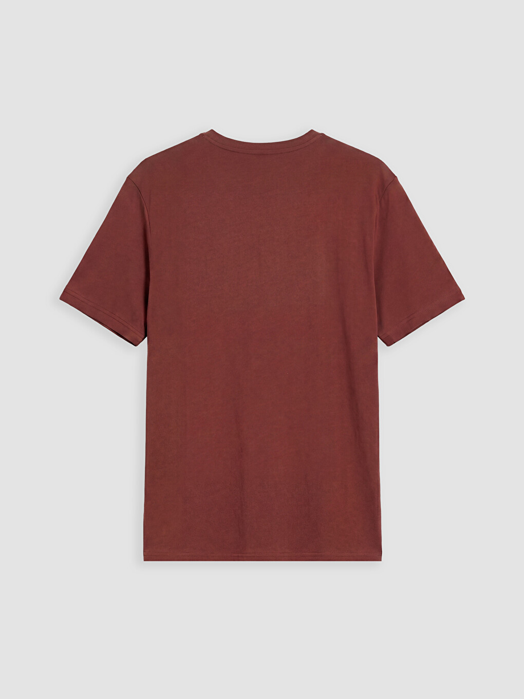 Kahverengi Regular Fit Baskılı Erkek Pijama Takımı-6
