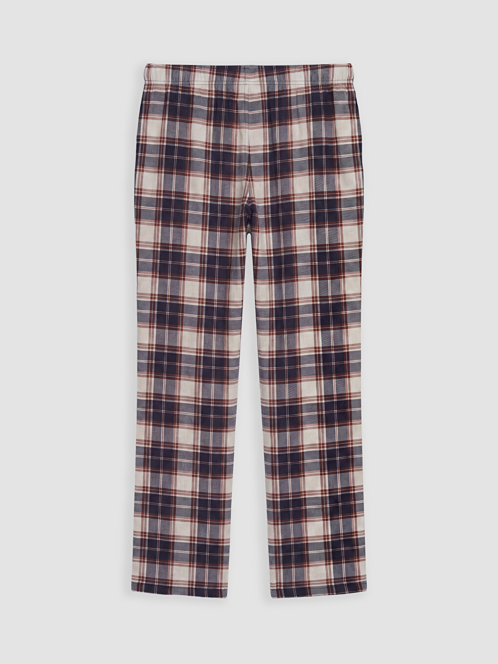 Kahverengi Regular Fit Baskılı Erkek Pijama Takımı-8