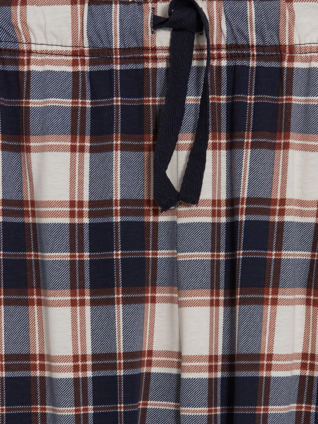 Kahverengi Regular Fit Baskılı Erkek Pijama Takımı-10