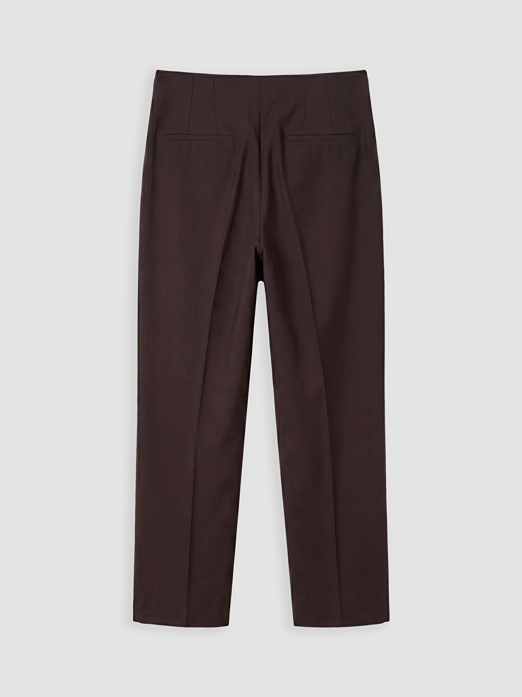 High Waist Slim Fit Women's Trousers-5