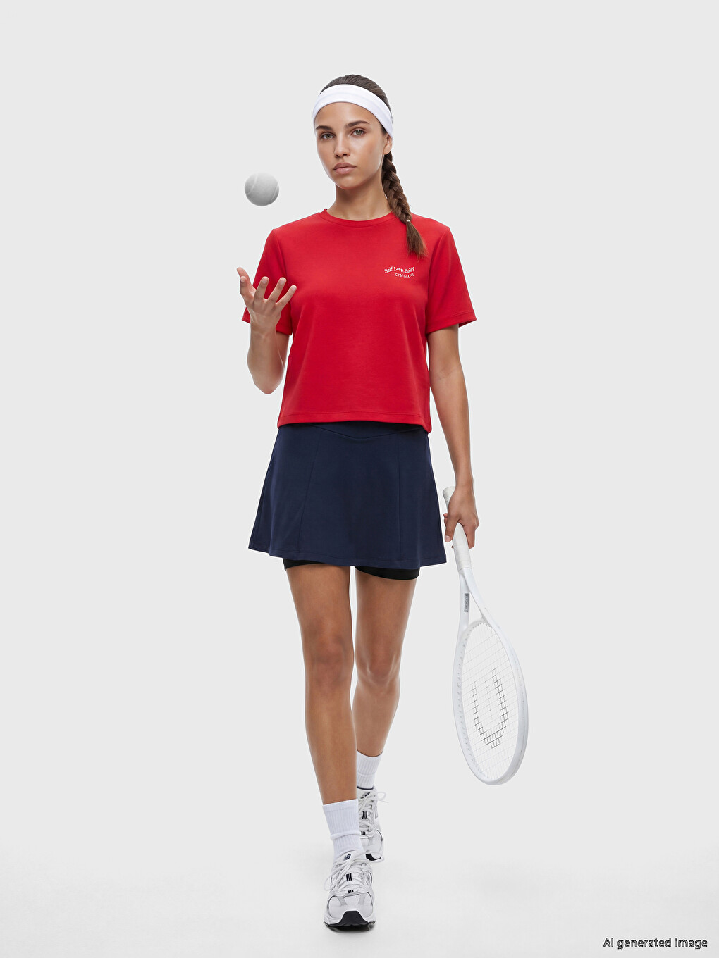 Soft Touch Embroidered Women's Sports T-Shirt-1