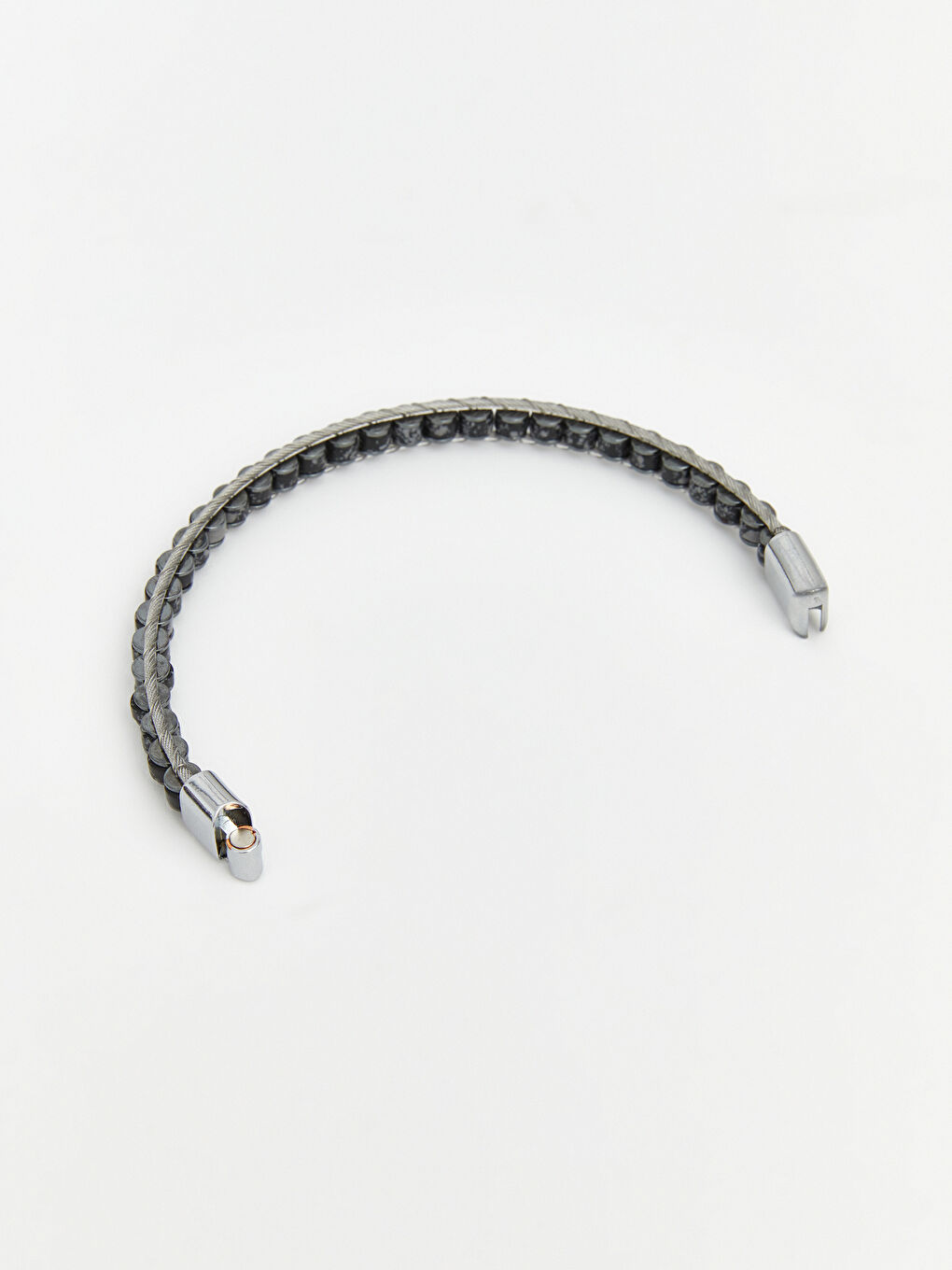 Gri Erkek Bileklik Seti 2'li-5