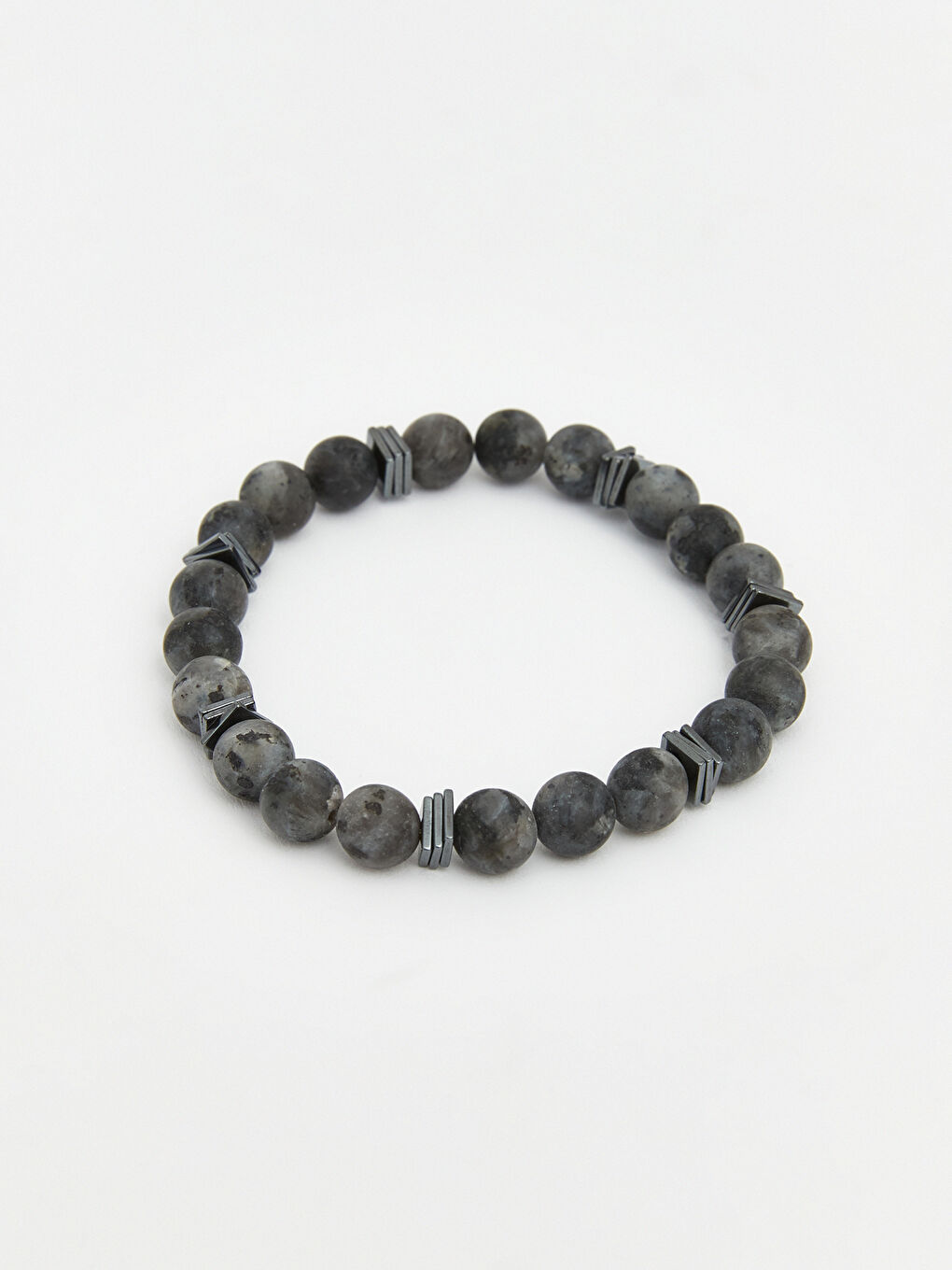 Gri Erkek Bileklik Seti 2'li-6