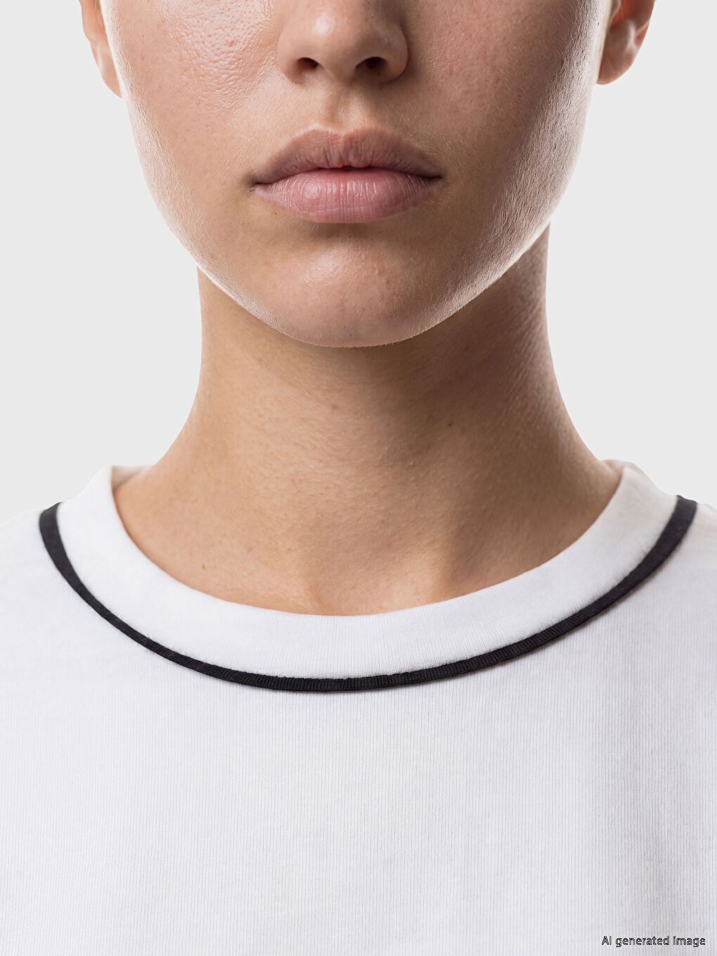 T-shirt sportiv i shkurtër për femra me prekje të butë-2