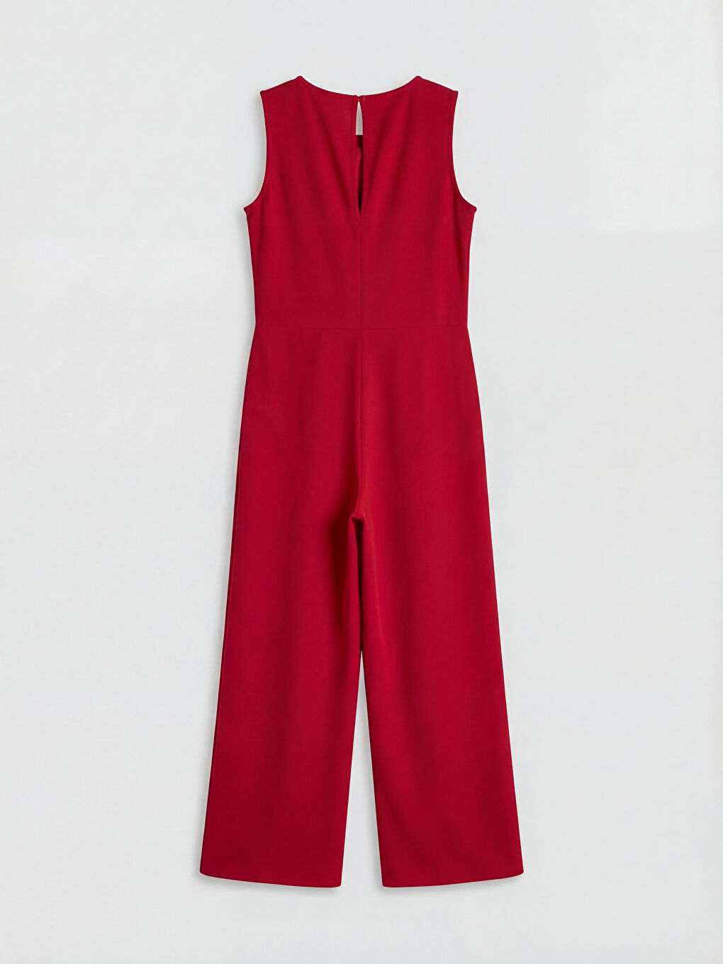 Kırmızı Bisiklet Yaka Fiyonk Detaylı Kız Çocuk Tulum-1