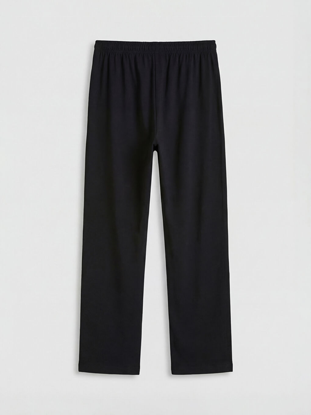 Siyah Beli Lastikli Erkek Pijama Altı 2'li-2