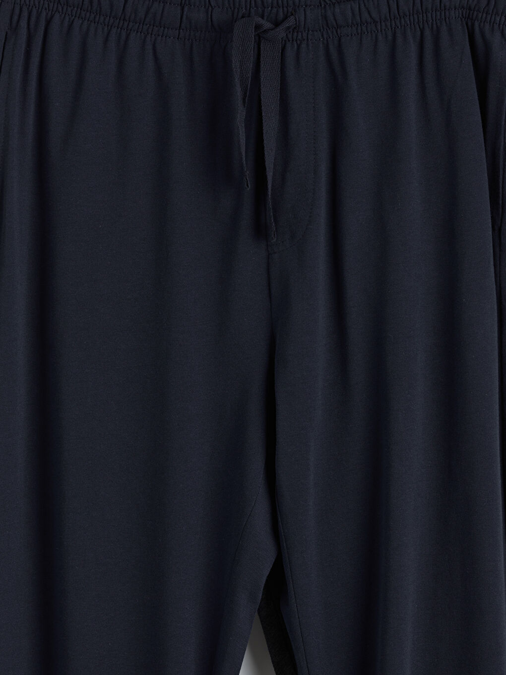 Lacivert Beli Lastikli Erkek Pijama Altı 2'li-5