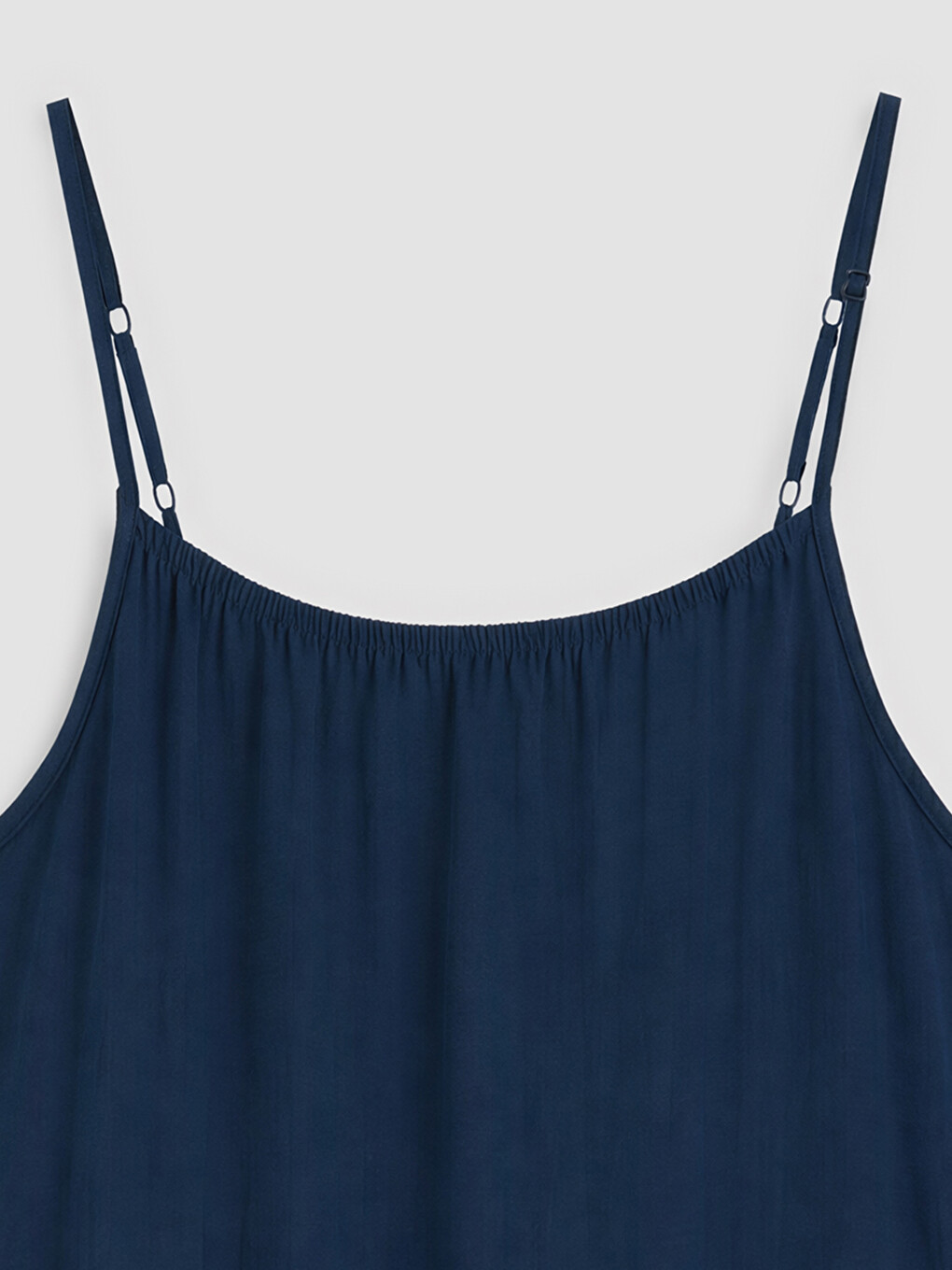 U Neck Strappy Ruched Dress-5