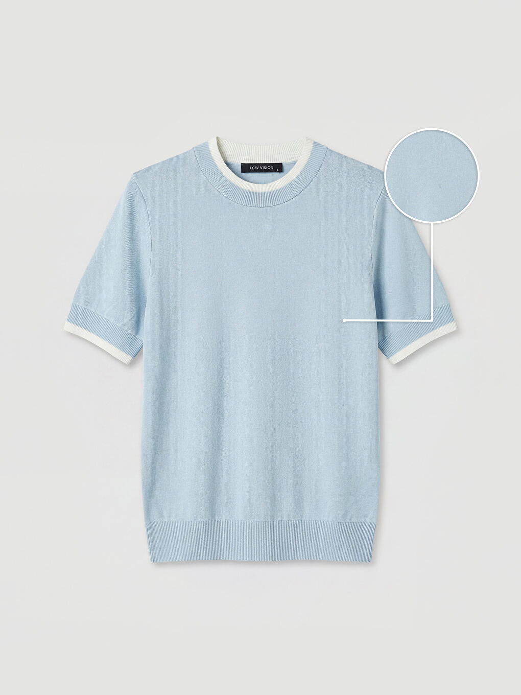 Mavi Bisiklet Yaka Kadın Triko Kazak