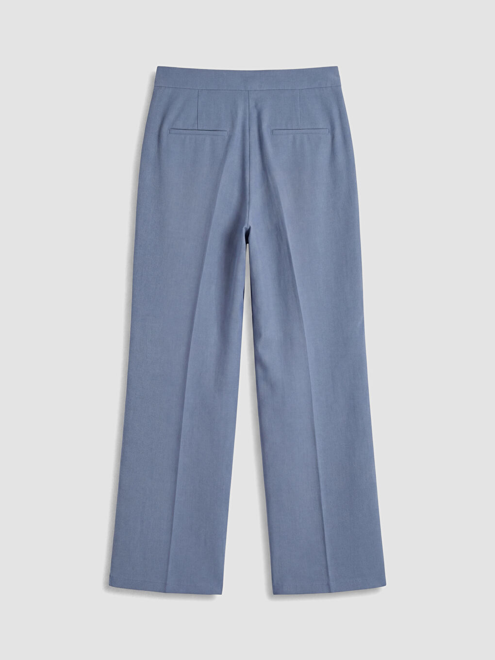 Mavi Regular Fit Keten Karışımlı Kadın Pantolon-5