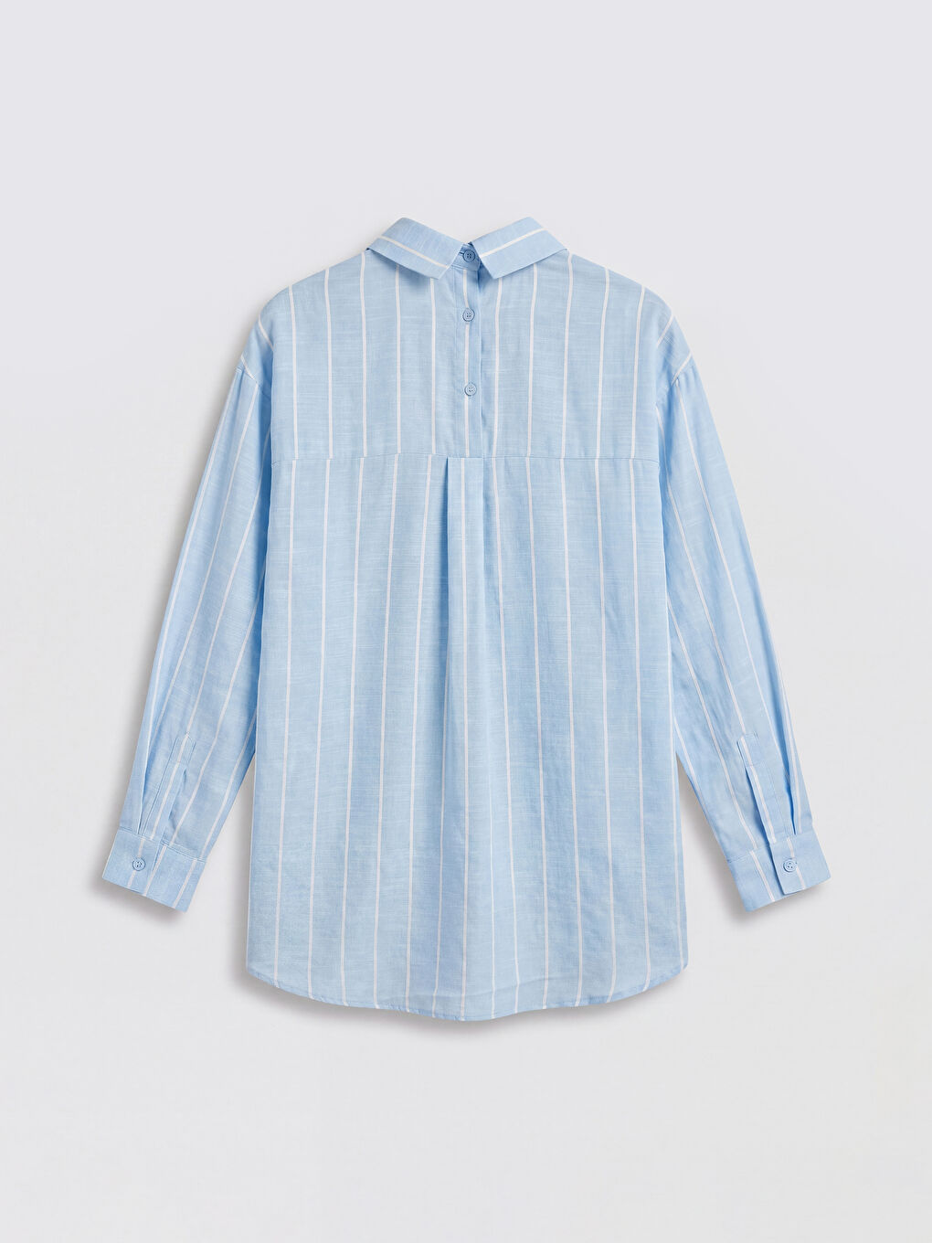 Woman BLUE Shirt Tunic-1