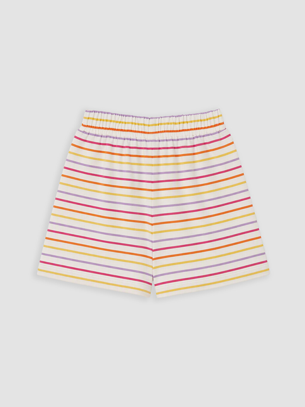 Girl Orange Shorts-3