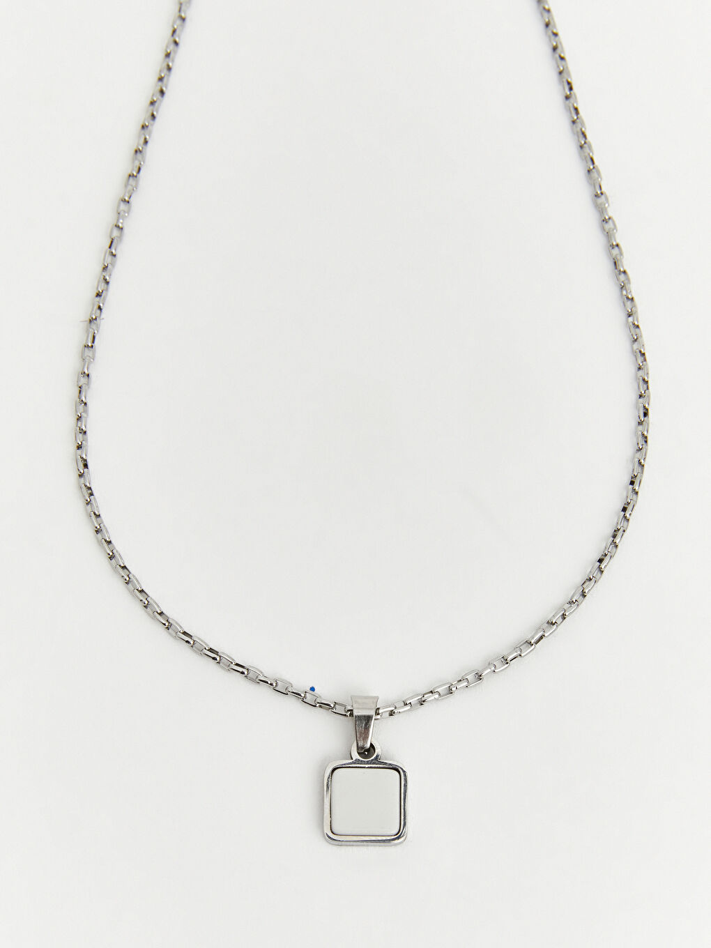 Gri Erkek Zincir Kolye ve Bileklik Seti-3