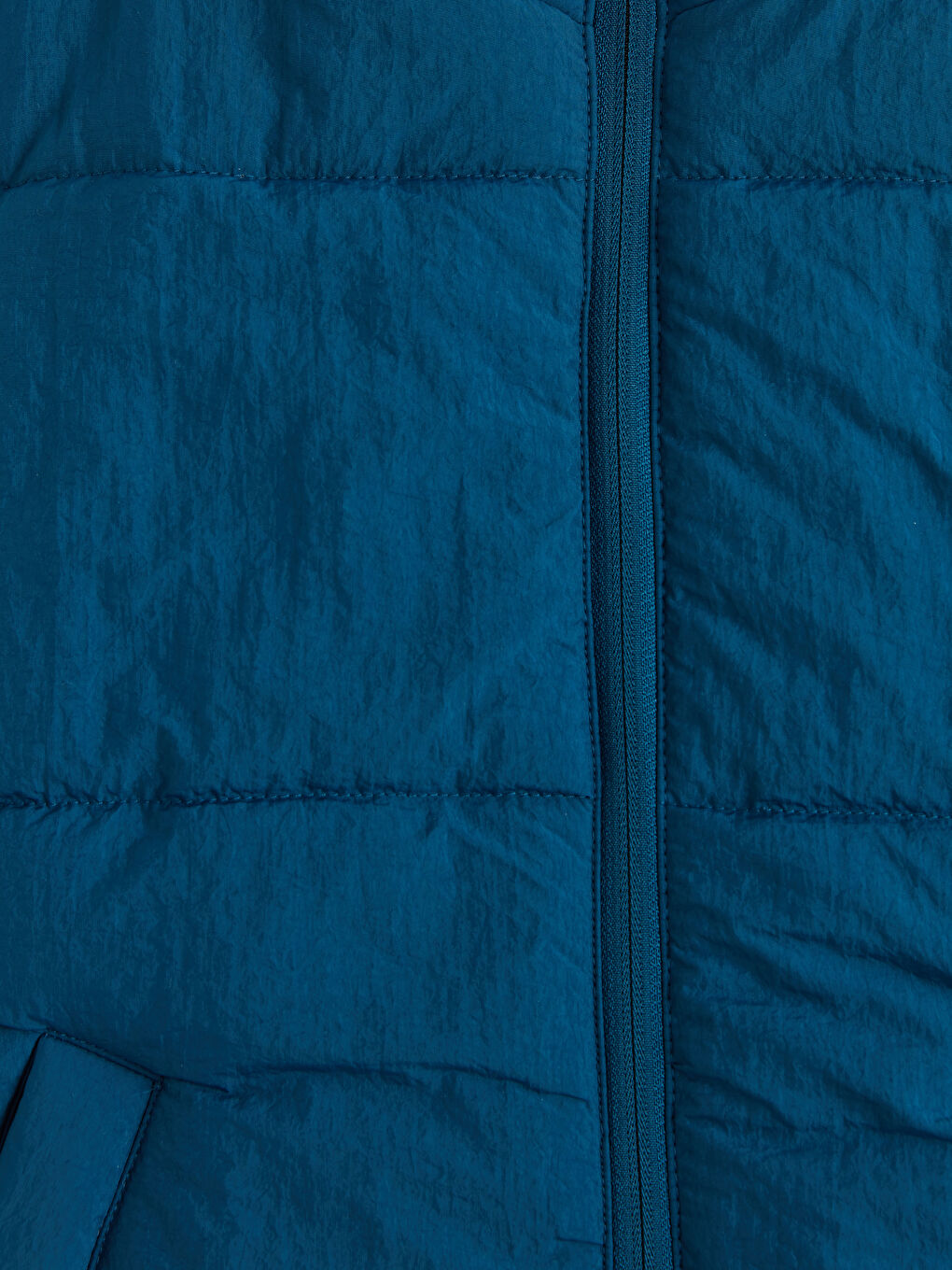 Petrol Dik Yaka Erkek Çocuk Şişme Yelek-2