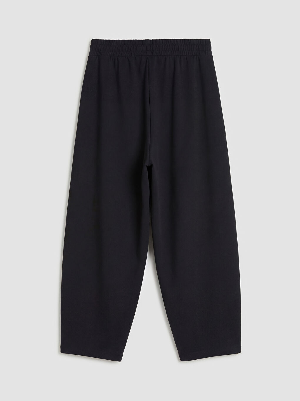 Siyah Beli Lastikli Kadın Eşofman Altı-1