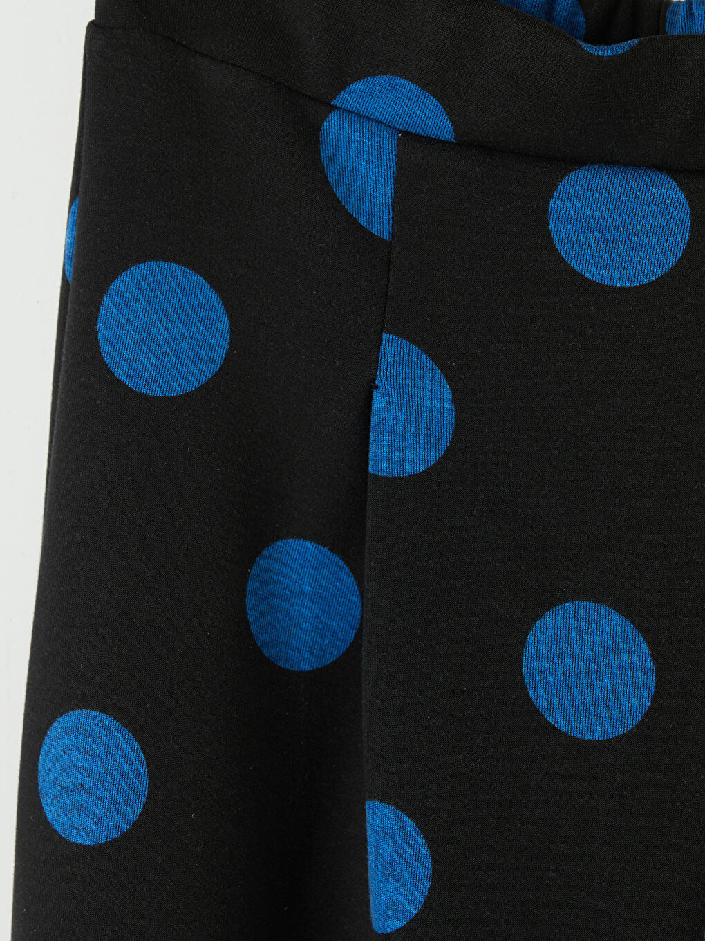 Kahverengi Puantiyeli Kız Çocuk Soft Touch Pantolon-2