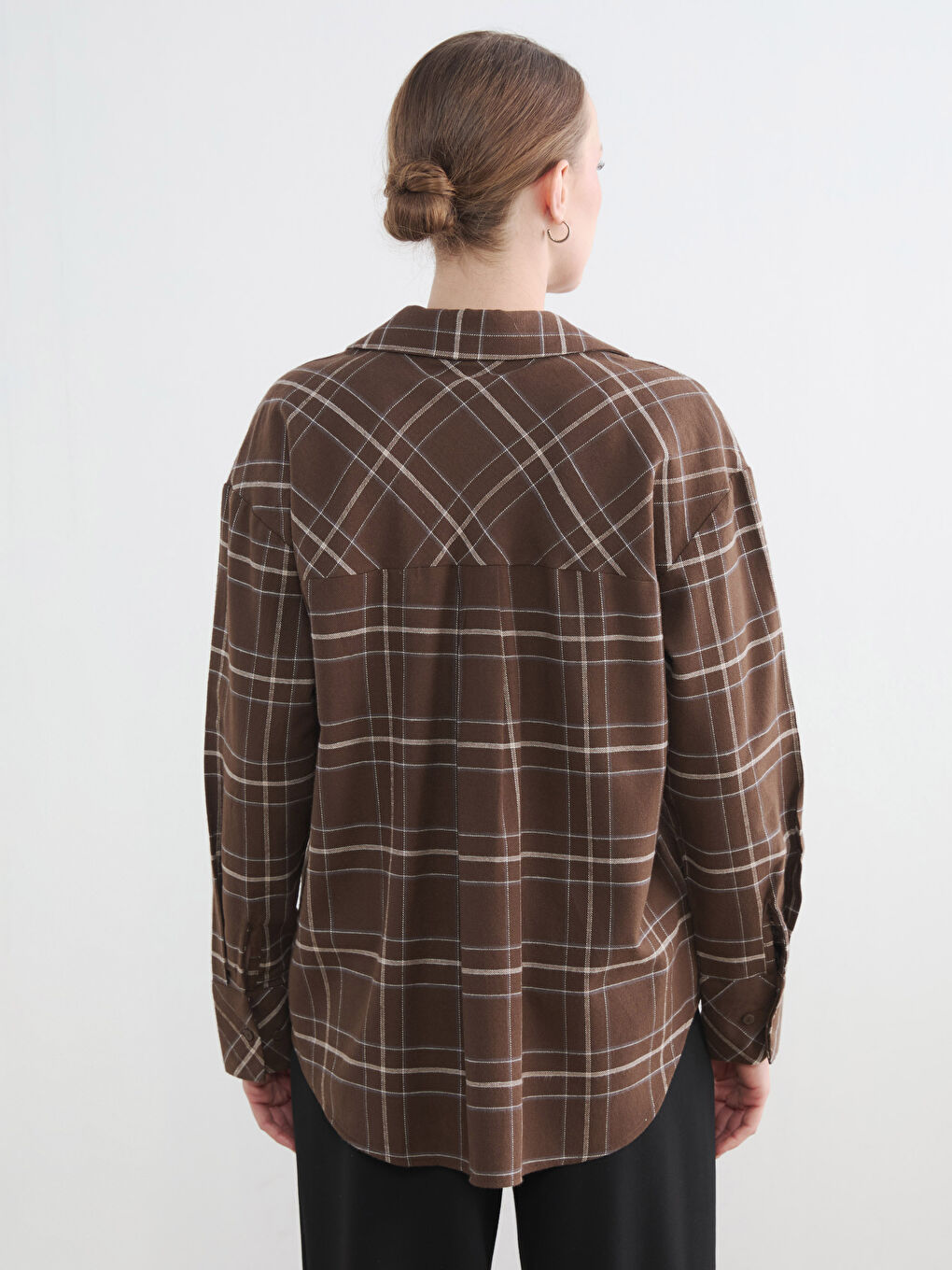 Plaid Women's Shirt-3