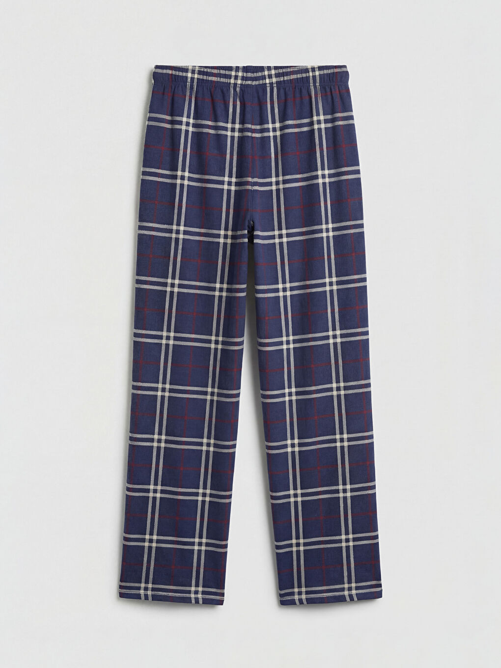 Lacivert Bisiklet Yaka Baskılı Kadın Pijama Takımı-4