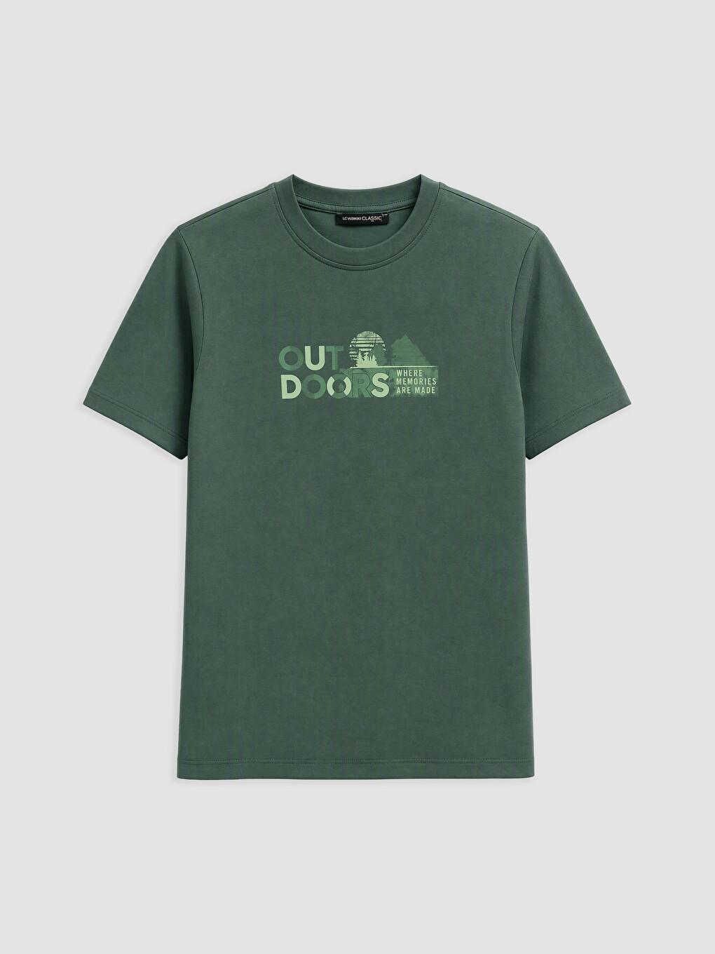 Man Green T-shirt