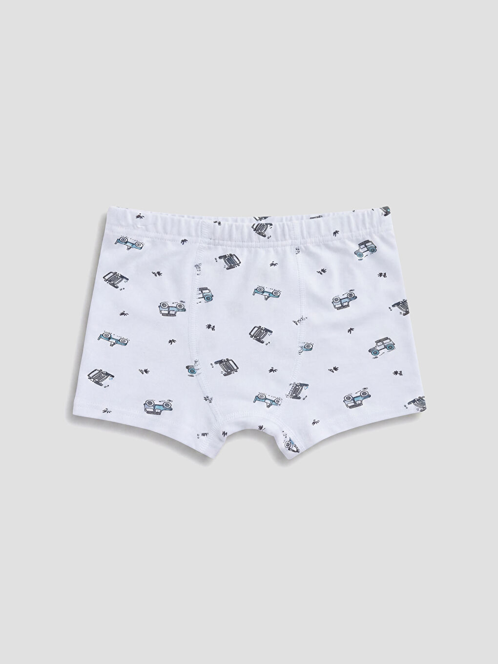 Beyaz Erkek Çocuk Boxer 3'lü-2