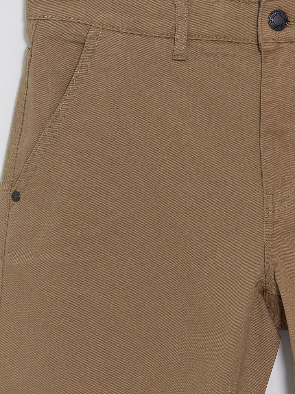 Kahverengi Regular Fit Erkek Jean Şort-6