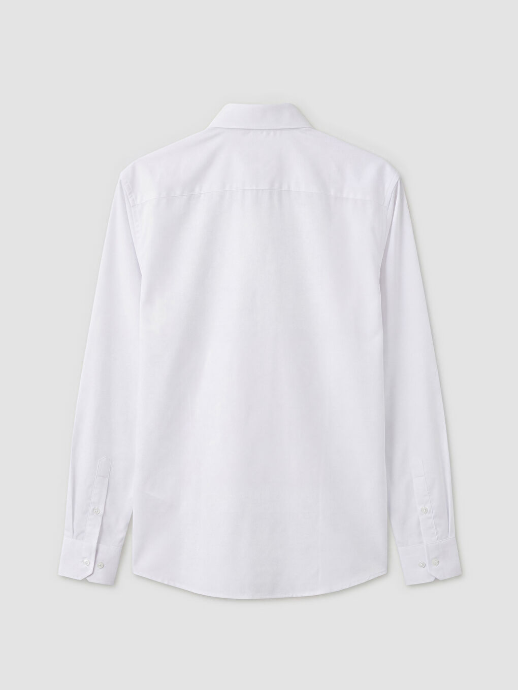 Beyaz Slim Fit Erkek Gömlek-1