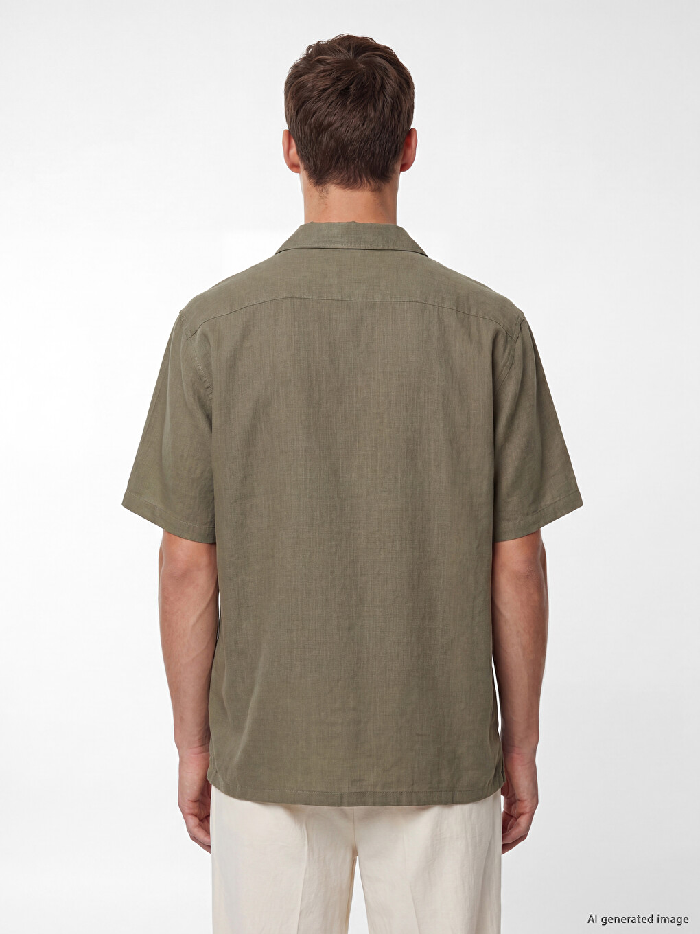 Regular Fit Men's Textured Shirt-3