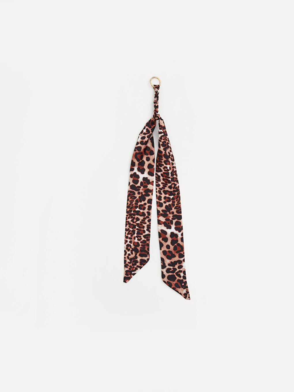 Kahverengi Deri Görünümlü Aksesuarlı Kadın Kemer-4