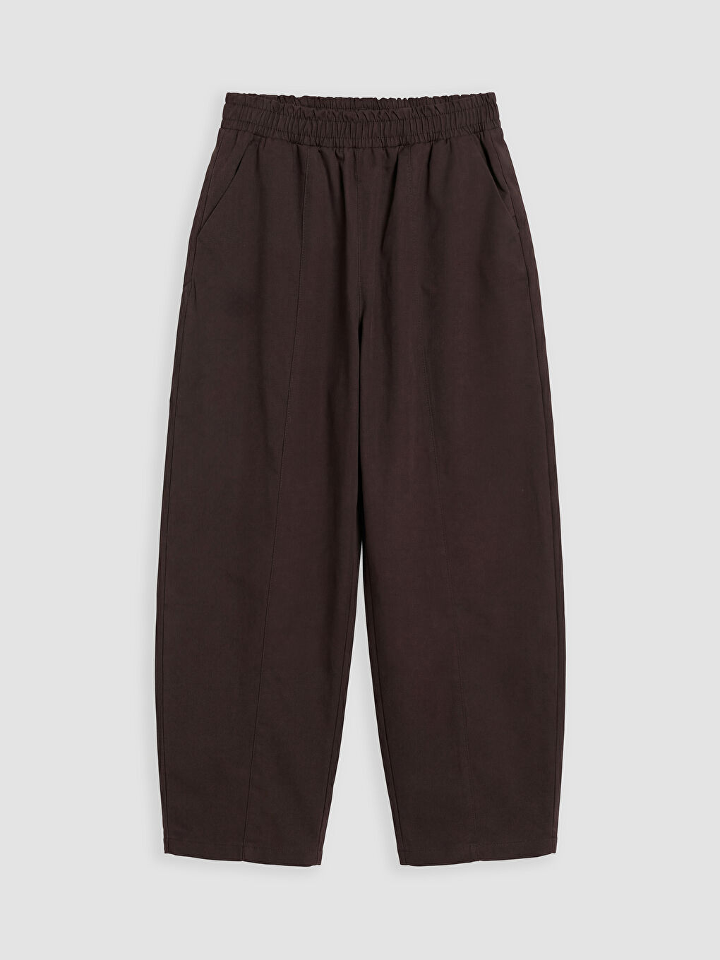 Kahverengi Carrot Fit Kız Çocuk Pantolon