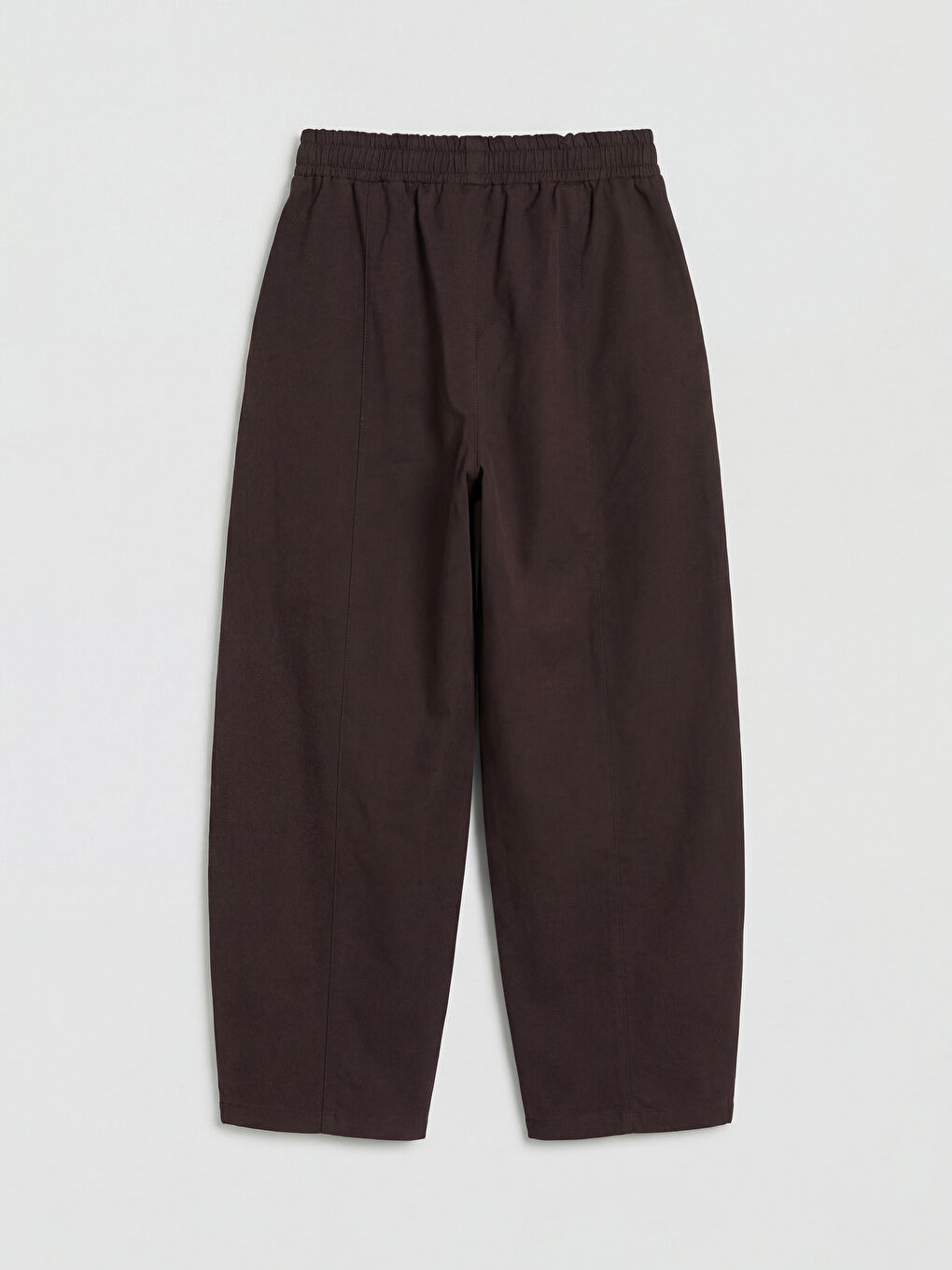 Kahverengi Carrot Fit Kız Çocuk Pantolon-1