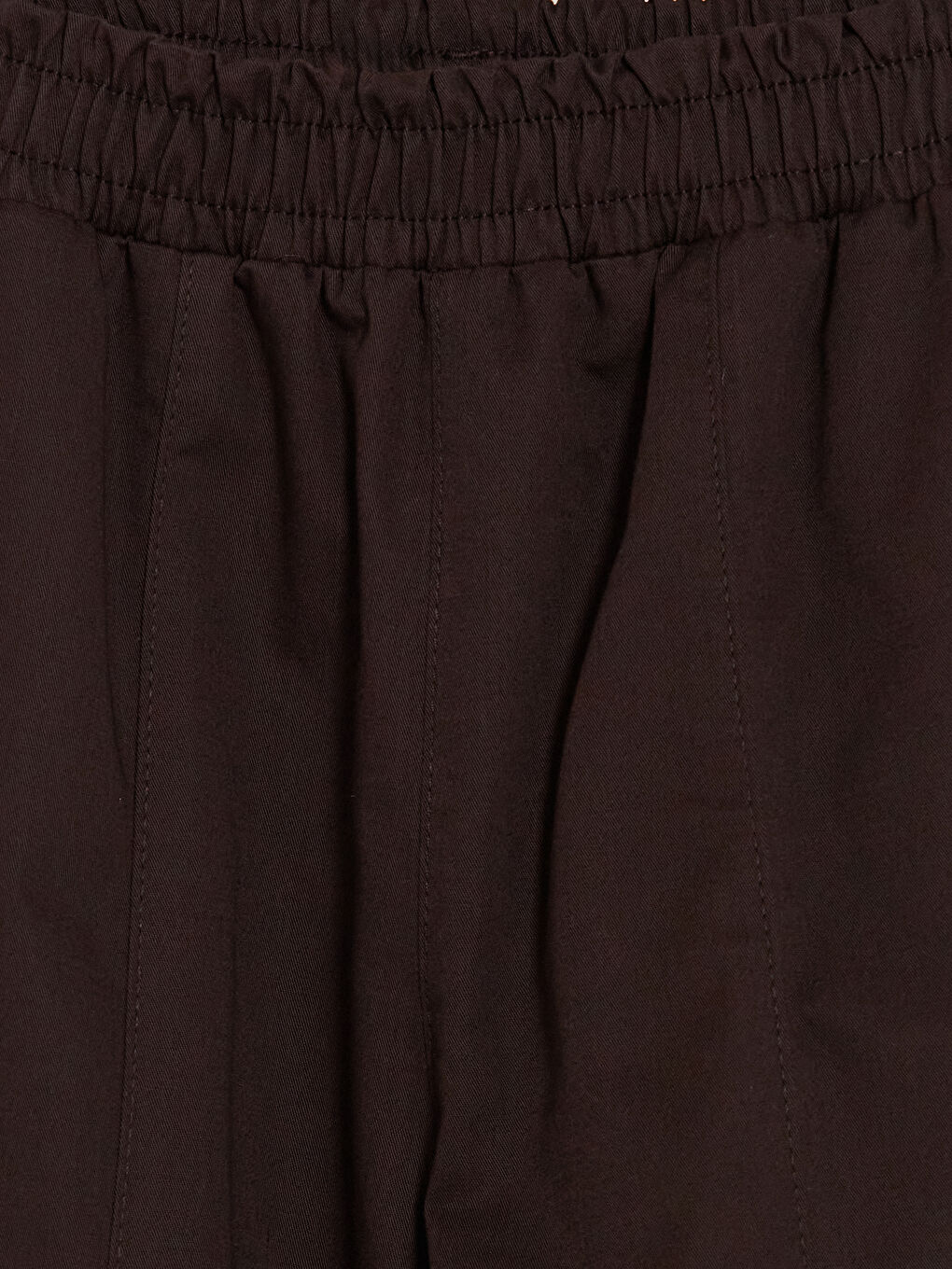Kahverengi Carrot Fit Kız Çocuk Pantolon-2