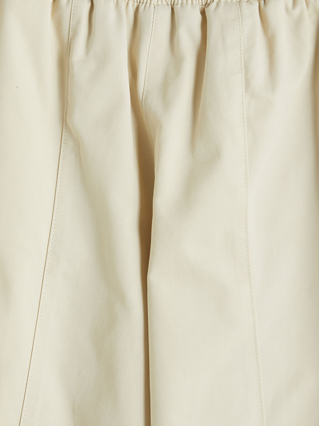 Bej Loose Fit Kız Çocuk Pantolon-2