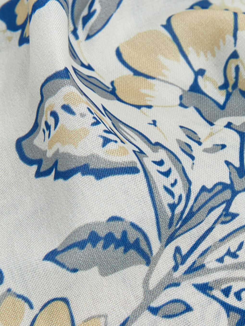 Karışık Çiçek Desenli Kadın Şal-2