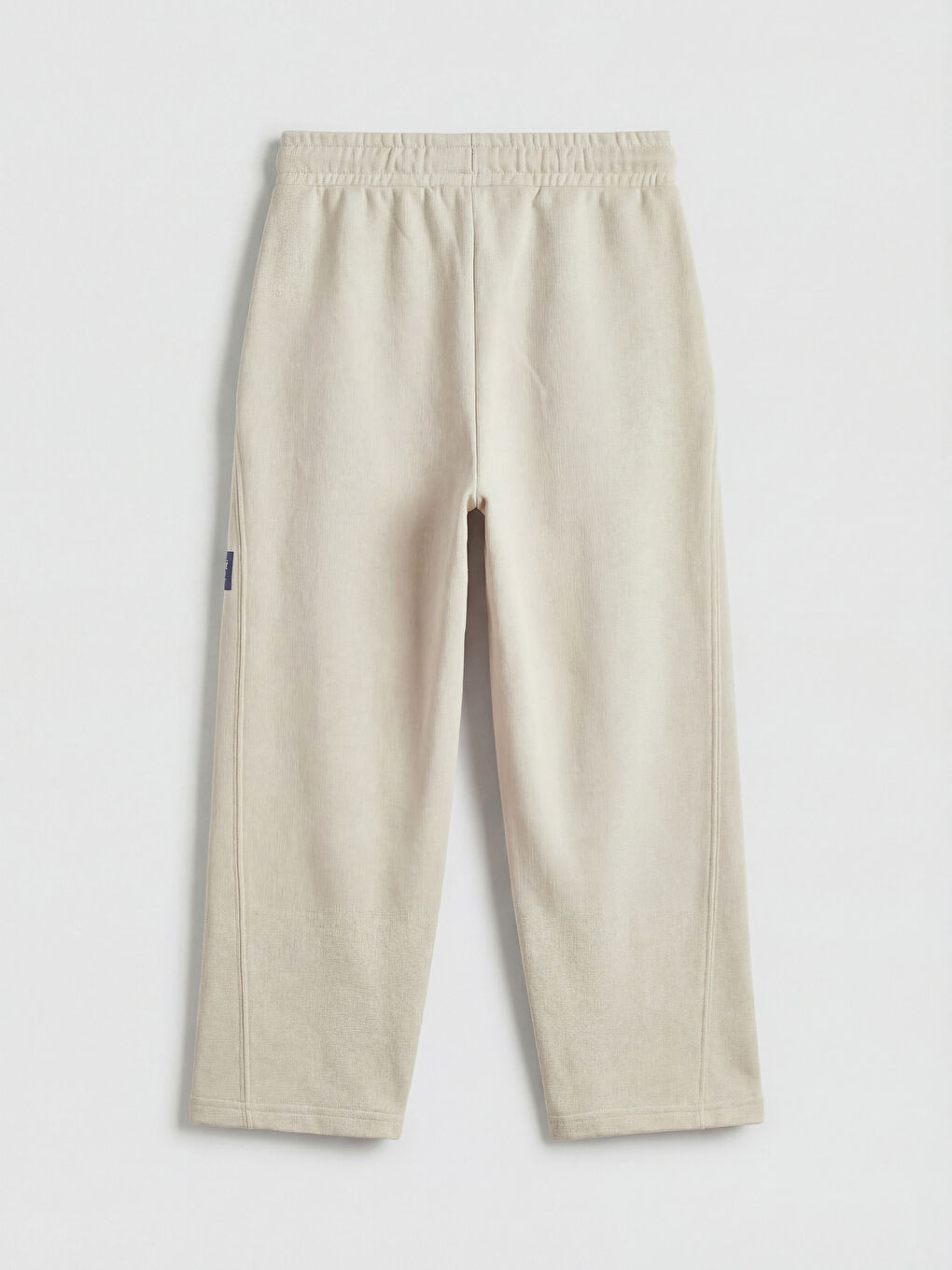 Bej Beli Lastikli Erkek Çocuk Eşofman Altı-1