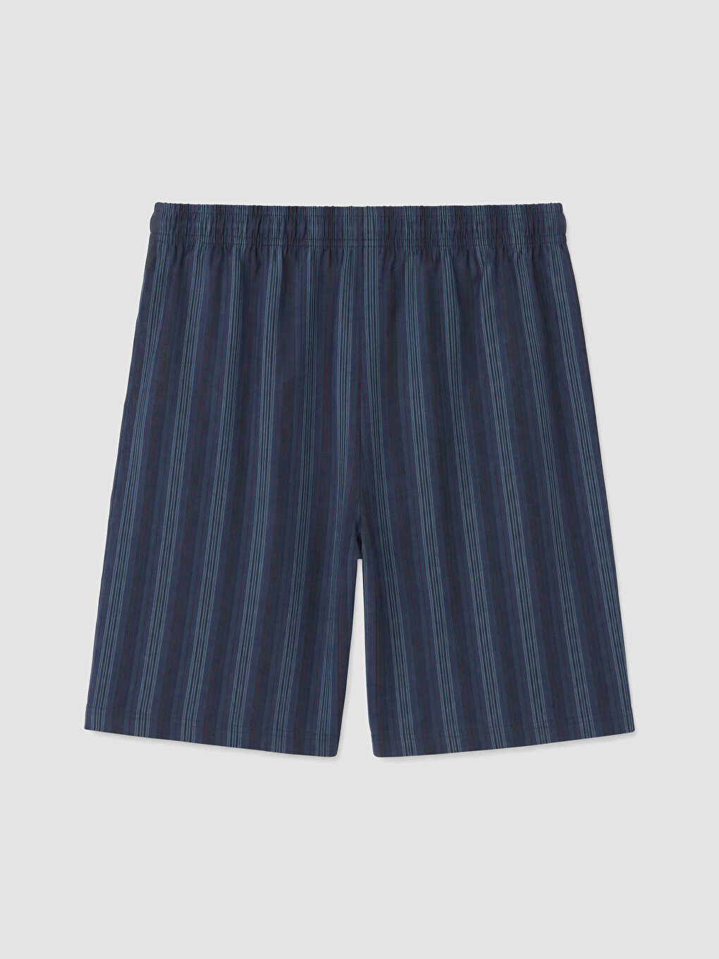 Lacivert Baskılı Erkek Şortlu Pijama Takımı-6